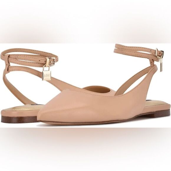 NWT Nine West Baria Flat in Warm Blush - Picture 1 of 8